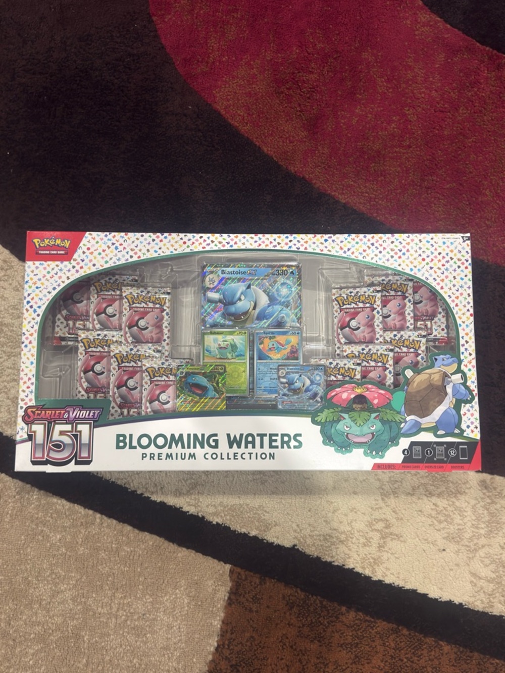 Pokemon Blooming Waters Premium Collection - Blue, Green, Pink, White